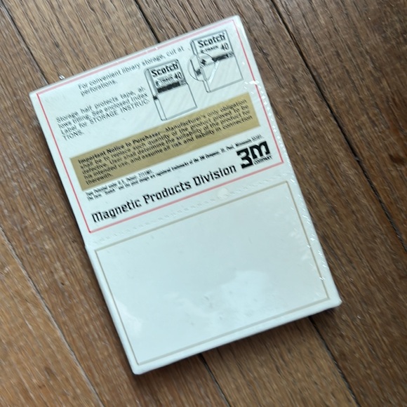 NEW SEALED SCOTCH MAGNETIC TAPE 8-Track Cartridge 80 Minutes Recording Time - Picture 12 of 16